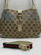 Gucci Jackie GG Supreme Crystal Hobo Τσάντα – Μπέζ