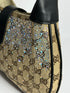 Gucci Jackie GG Supreme Crystal Hobo Τσάντα – Μαύρη