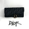 Dior Oblique Saddle Πορτοφόλι – Μαύρο