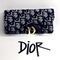 Dior Oblique Saddle Πορτοφόλι – Μπλέ