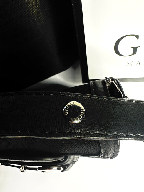Gucci Horsebit 1955 Mini Shoulder Bag – Μαύρη